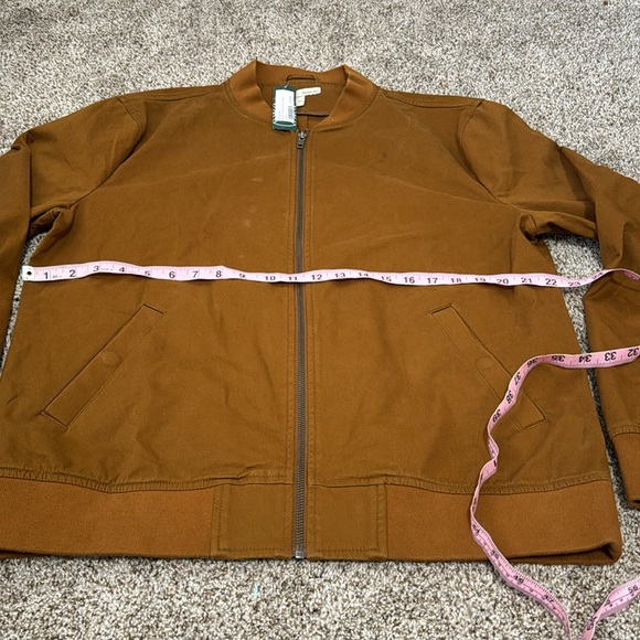 HAWKER RYE Men's Hawker Amherst Stretch Varsity Bomber Jacket Size L in … - Picture 5 of 10